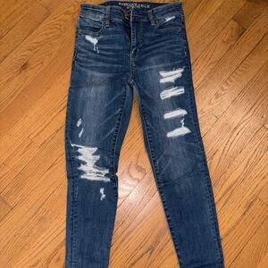 American Eagle Blue Women's Jeans